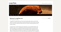 Desktop Screenshot of lungfluke.com